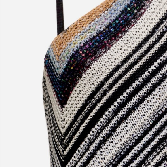 Missoni zig zag knit with sequins halter dress. NWT SZ 44 US 8 - Picture 9 of 9